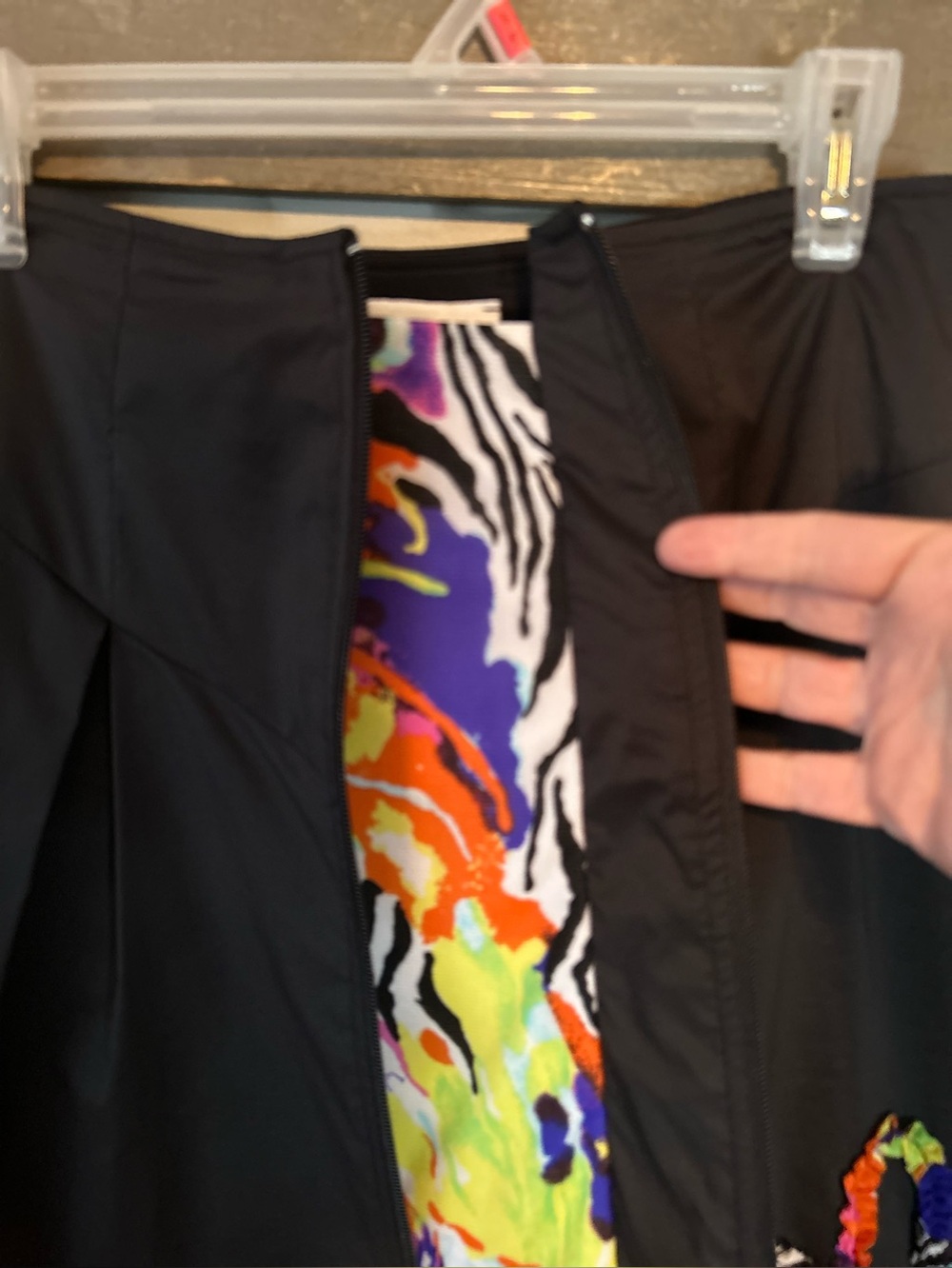 Joseph Ribkoff mesh insert skirt - Picture 10 of 13